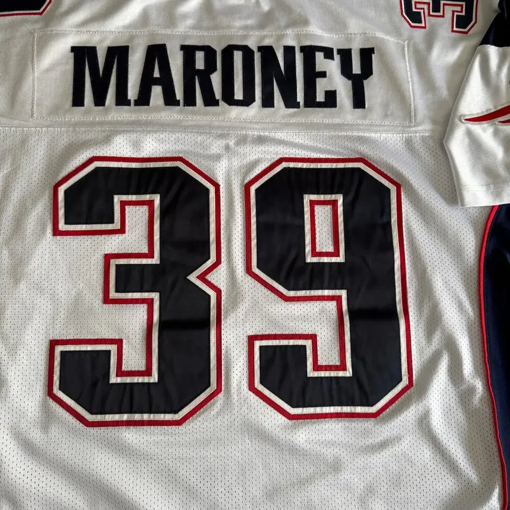 Vintage 100% Authentic Reebok Laurence Maroney NFL New England Patriot Jersey 54